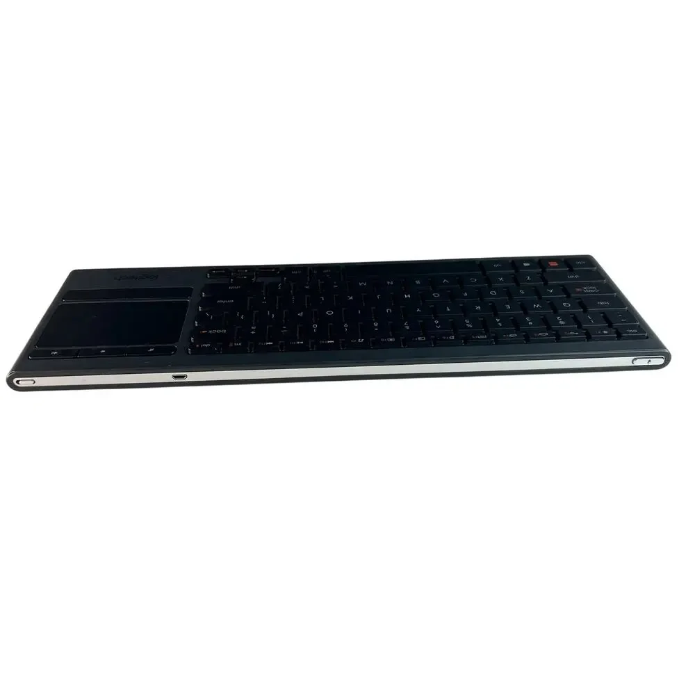 Logitech K830 Illuminated Keyboard with Built-In Touchpad and Unifying Dongle
